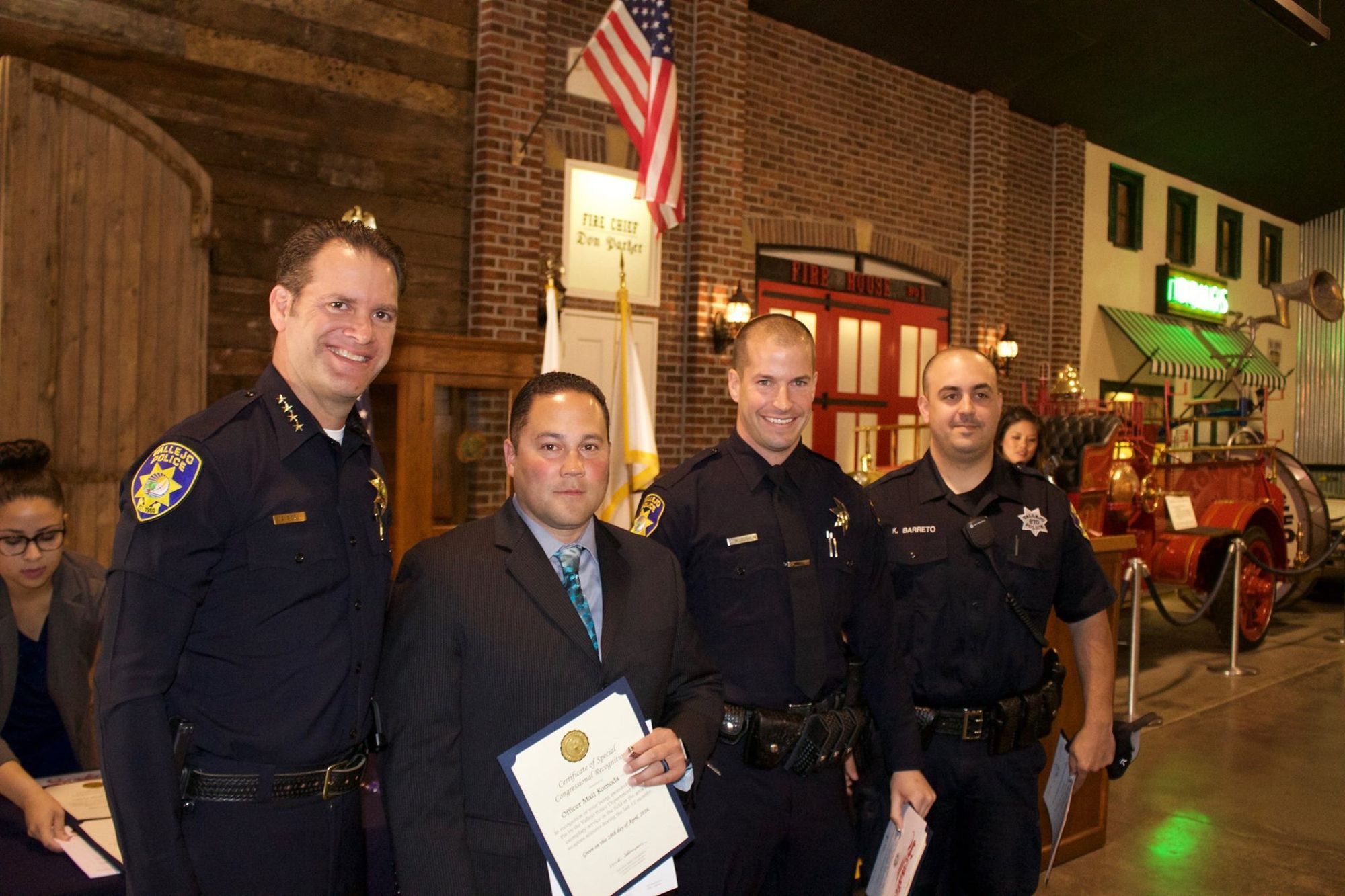 How badge bending became a ritual among Vallejo police