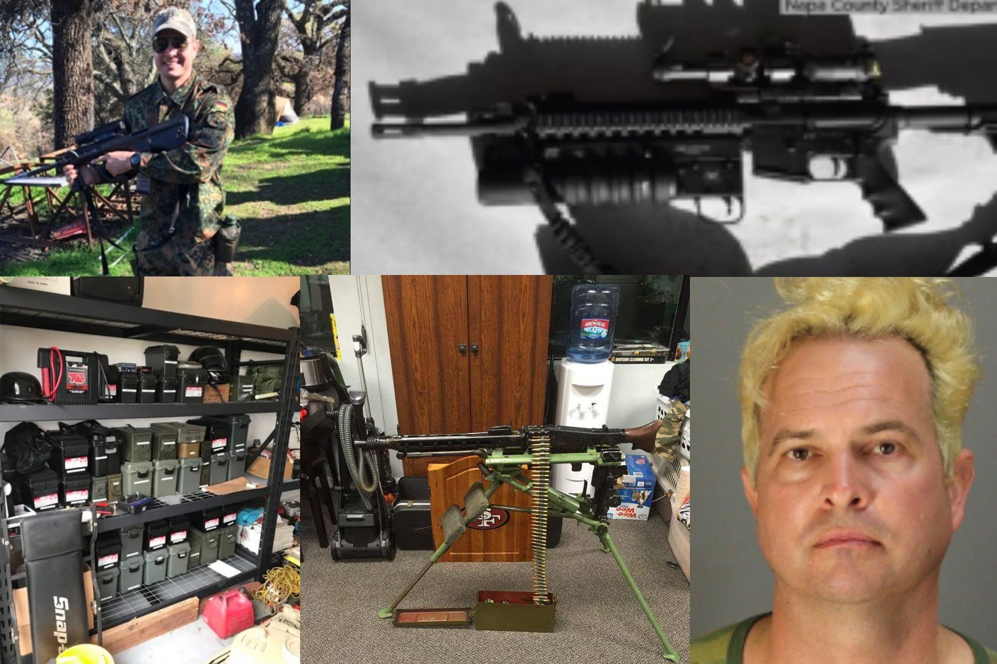 ‘Time for war bro’: How an extreme right-wing Napa mechanic built an arsenal