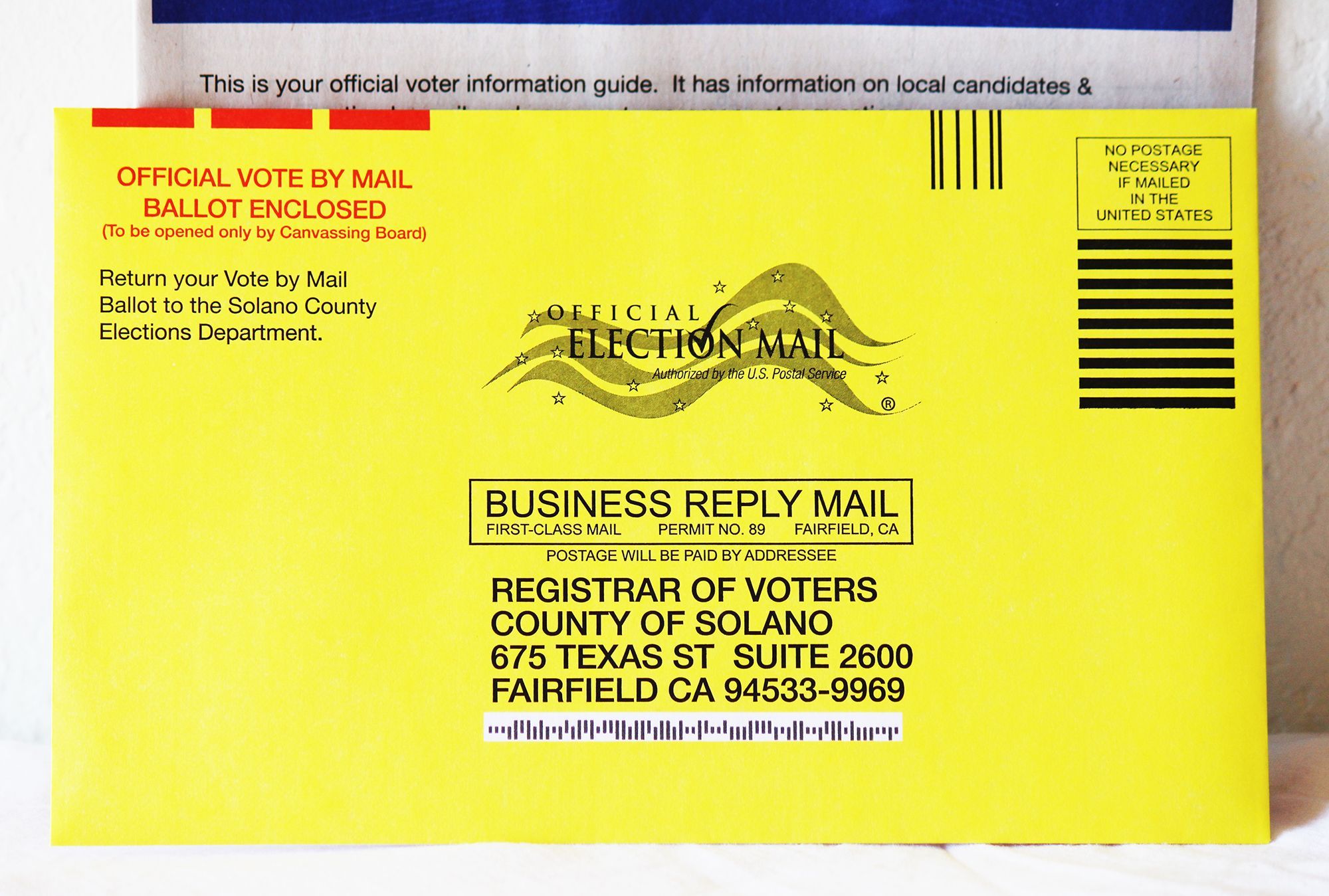 How to vote in the Nov. 8 election in Solano County