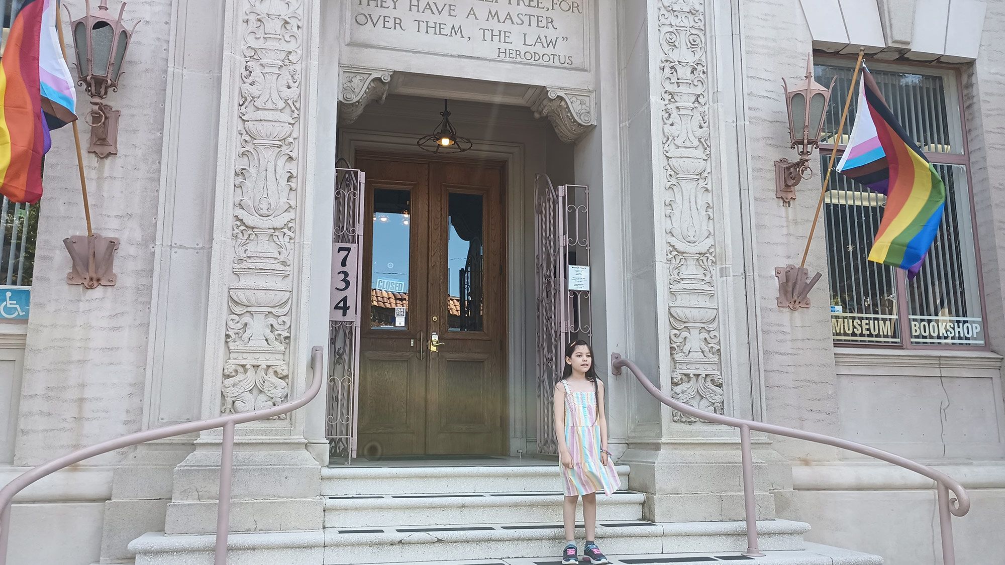 Rainbow flags fly at Vallejo Museum for first time during Pride Month