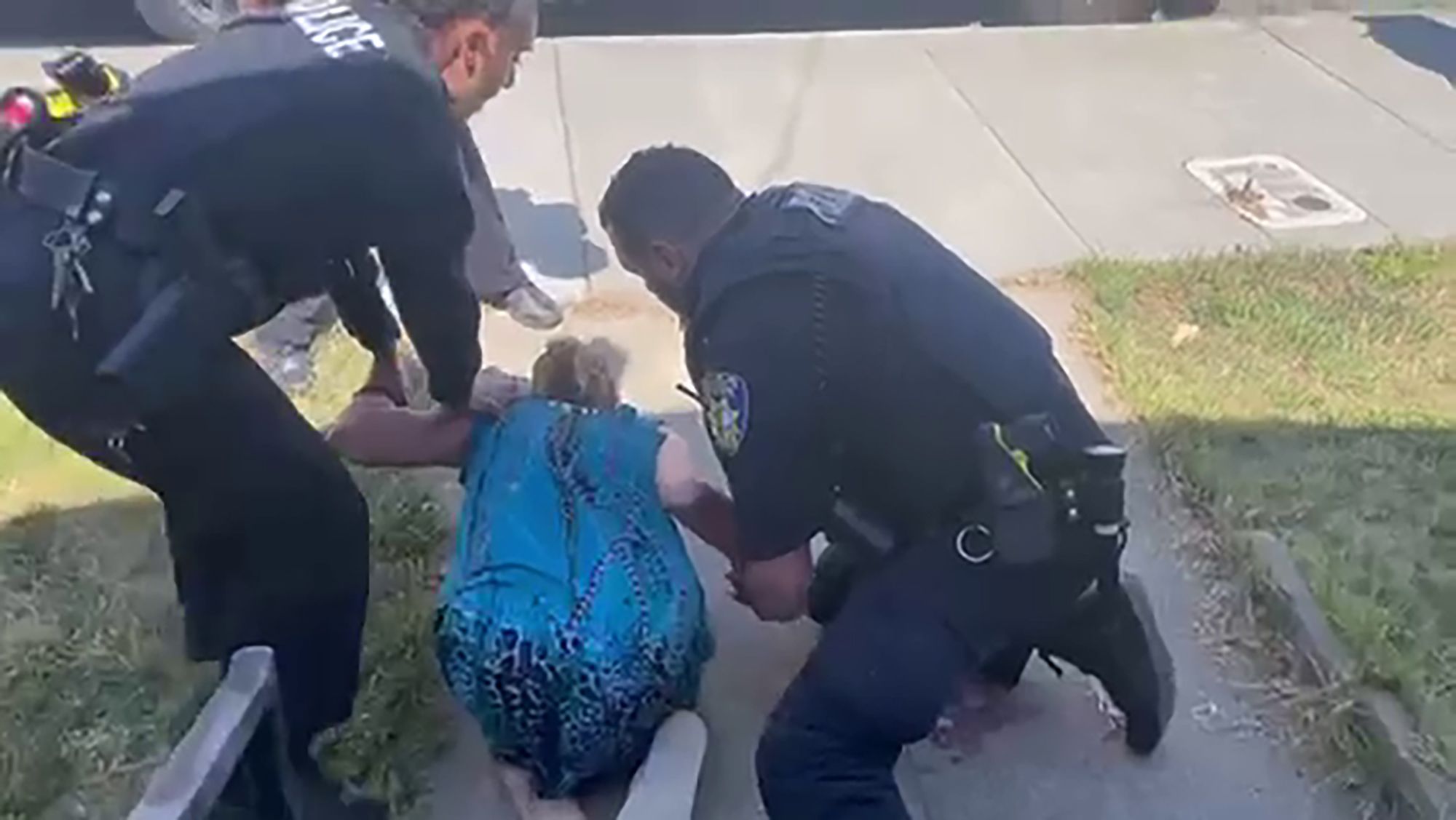 Video shows Vallejo police violently arrest woman during husband’s traffic stop