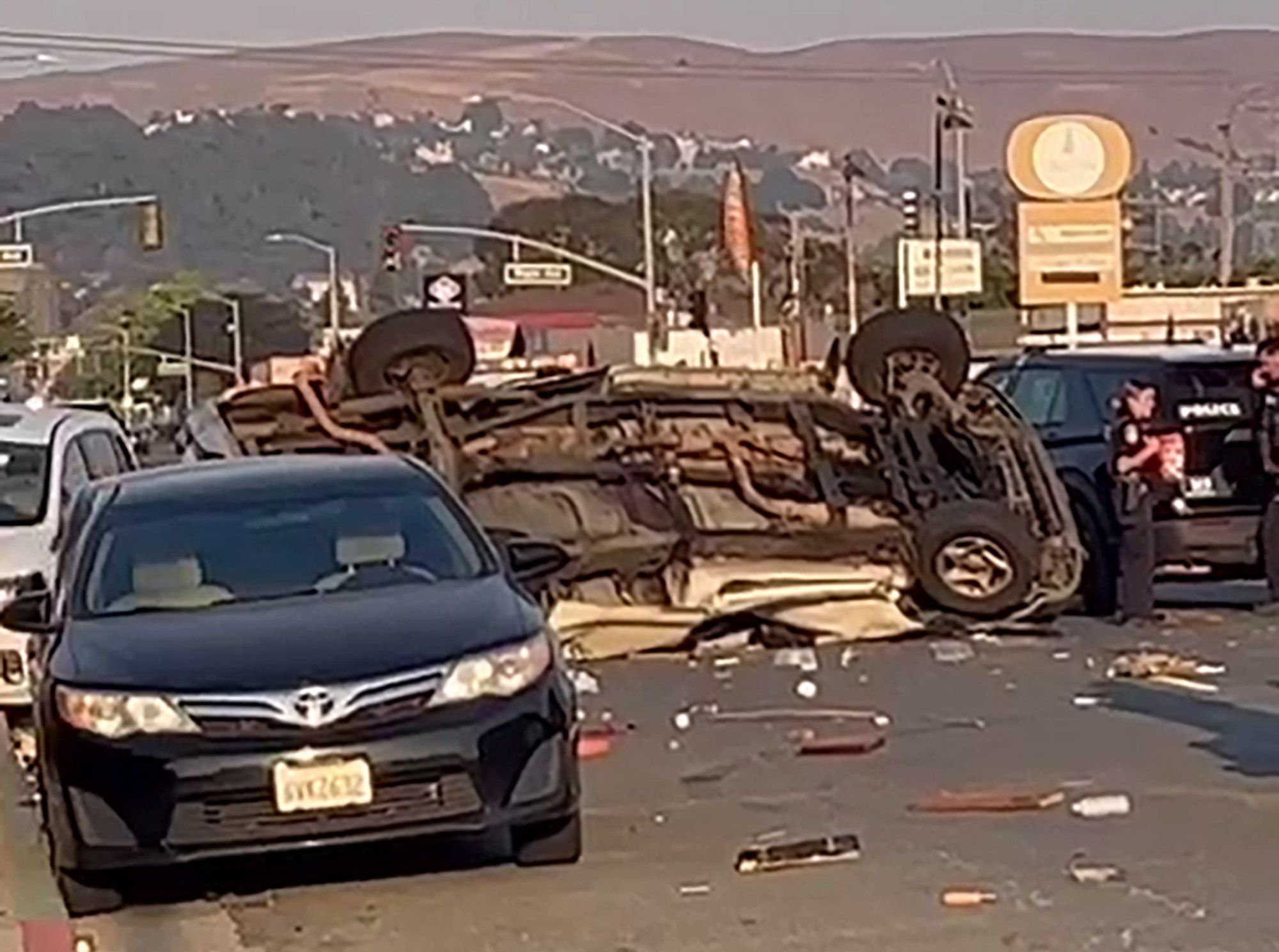 Bystander killed in crash during Vallejo police pursuit