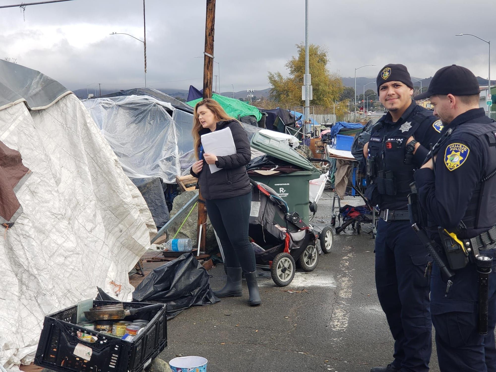 City of Vallejo tells encampment to vacate ahead of bike trail project