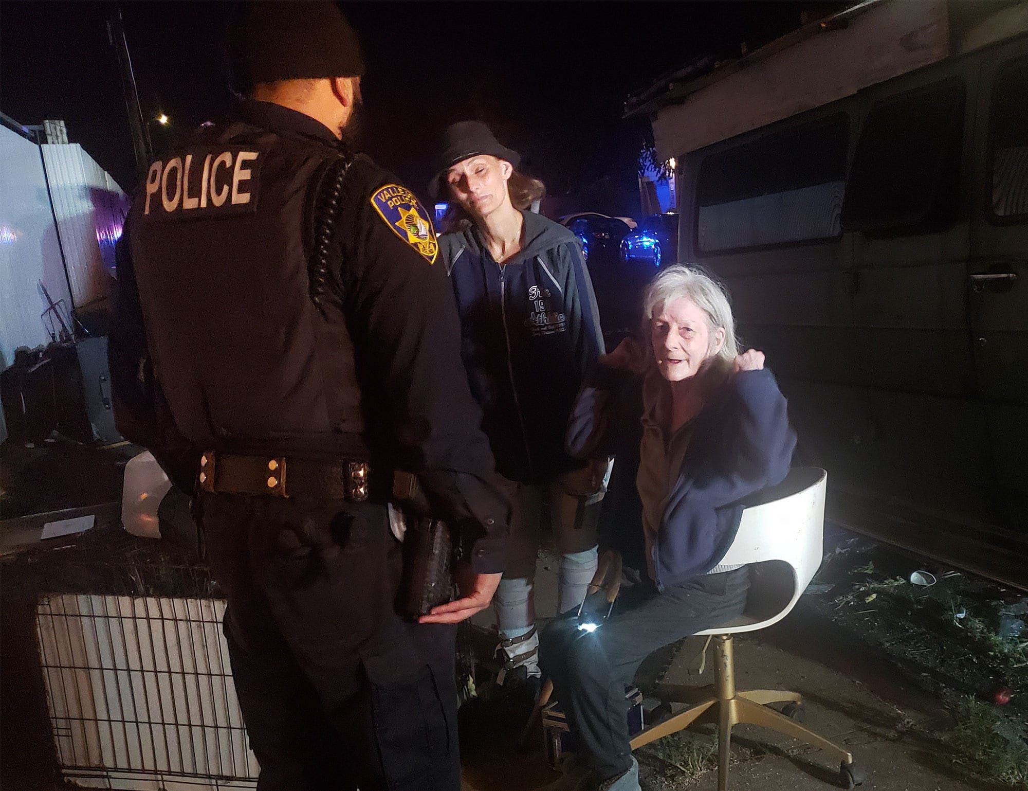 Emboldened by governor’s order, Vallejo police tow vehicles and trailers used by homeless