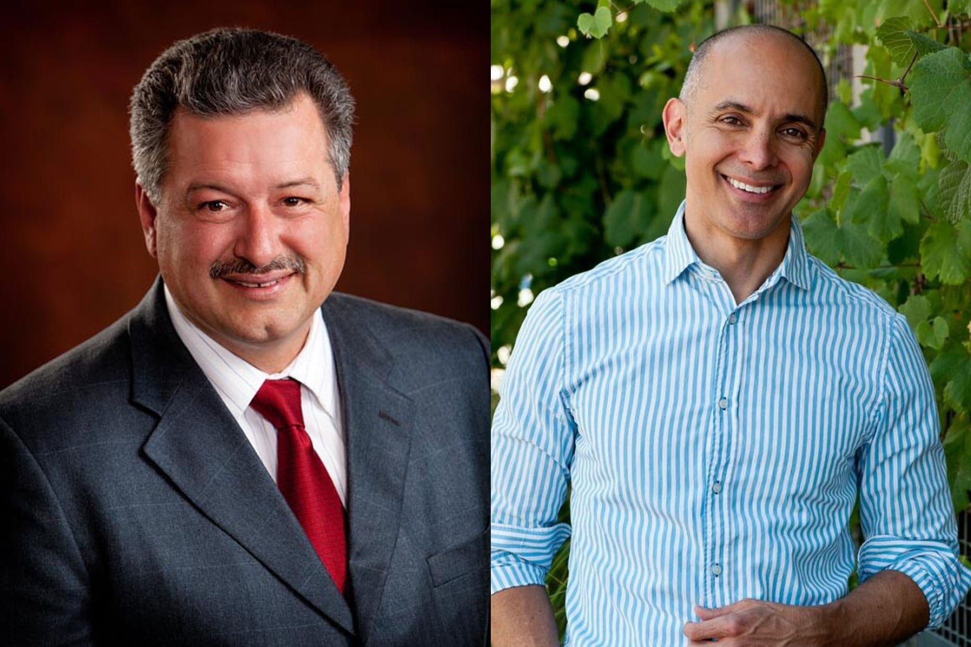 Thomas Bogue and Christopher Cabaldon vie to represent Solano in state Senate