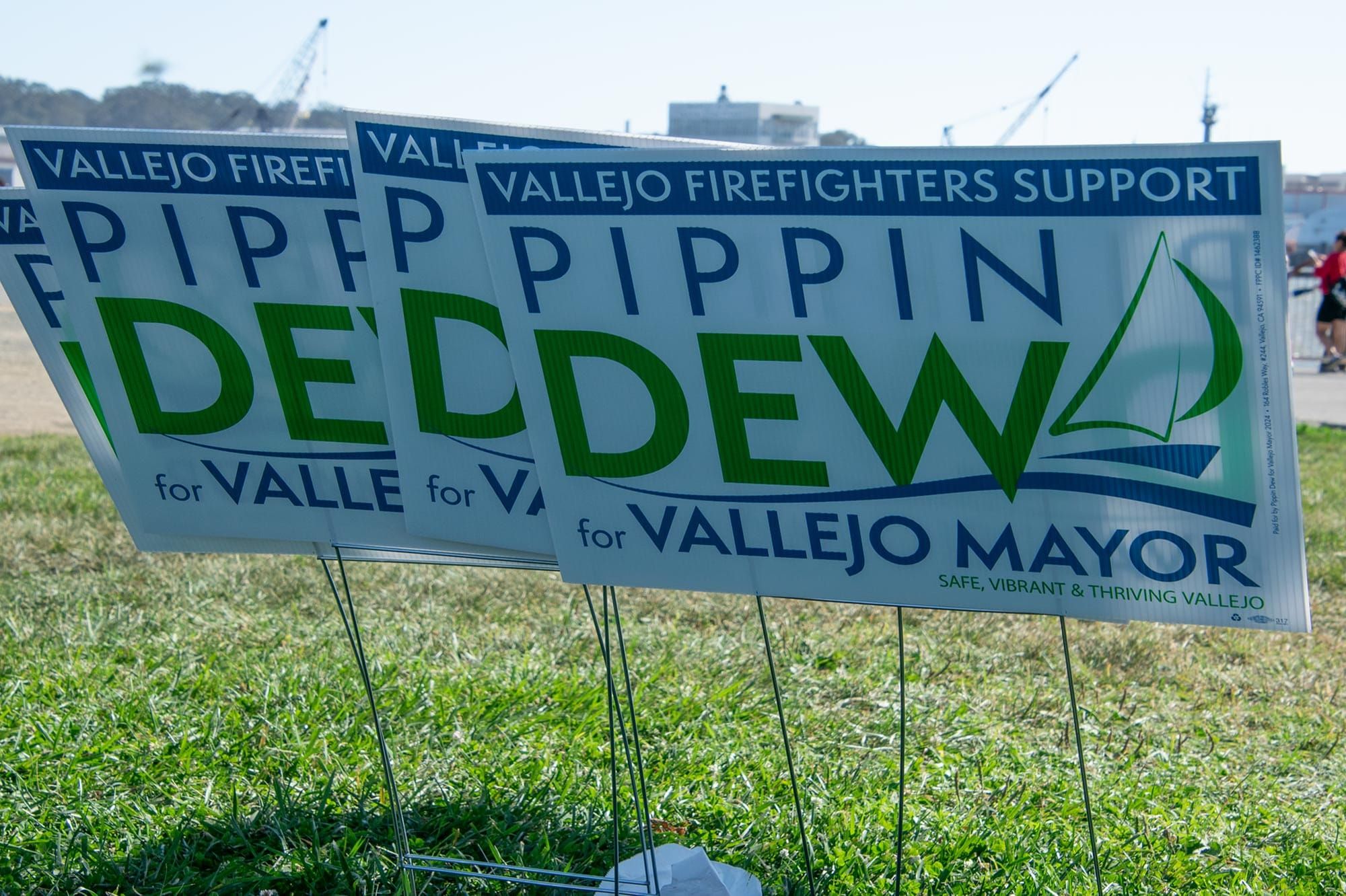 Vallejo mayoral candidate Pippin Dew outpaces rivals in campaign fundraising