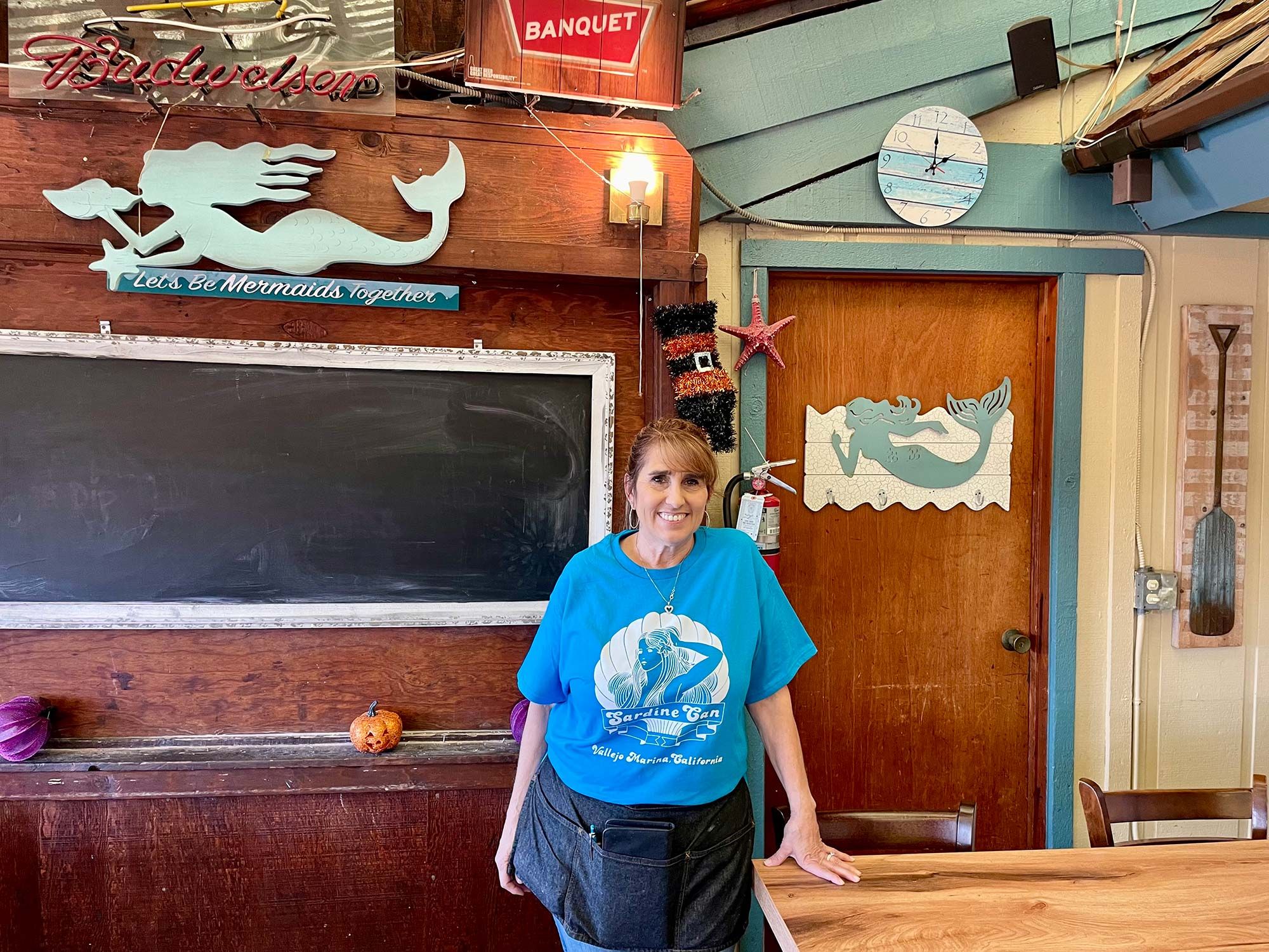 The Sardine Can offers delicious seafood and an unbeatable view of the Vallejo waterfront