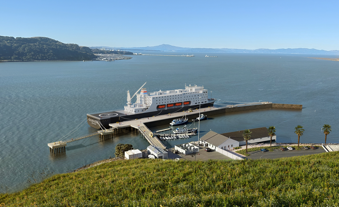 Bay commission approves $126 million pier project at Cal Maritime