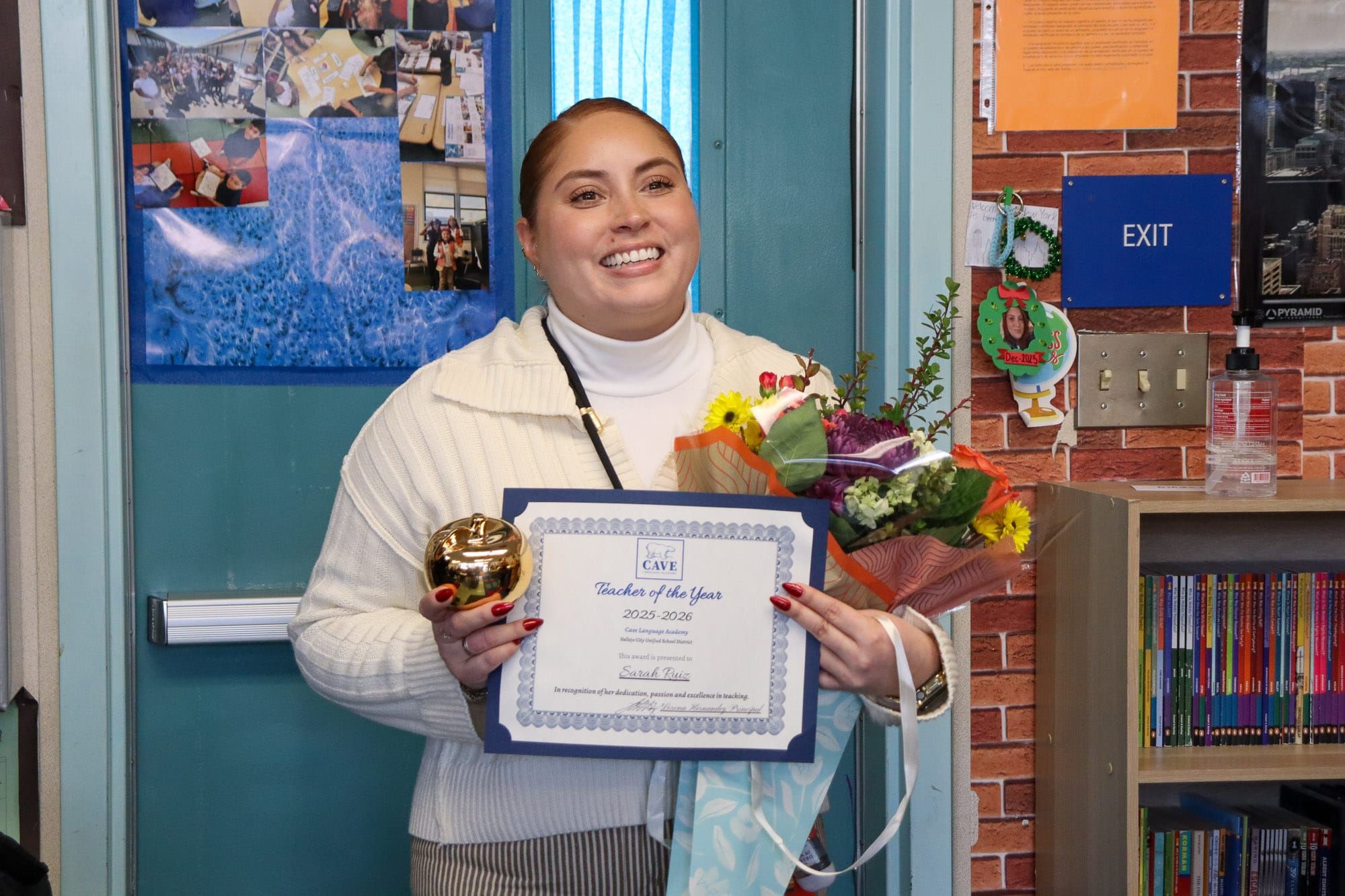 Cave Language Academy teacher wins Vallejo’s 2026 Teacher of the Year award