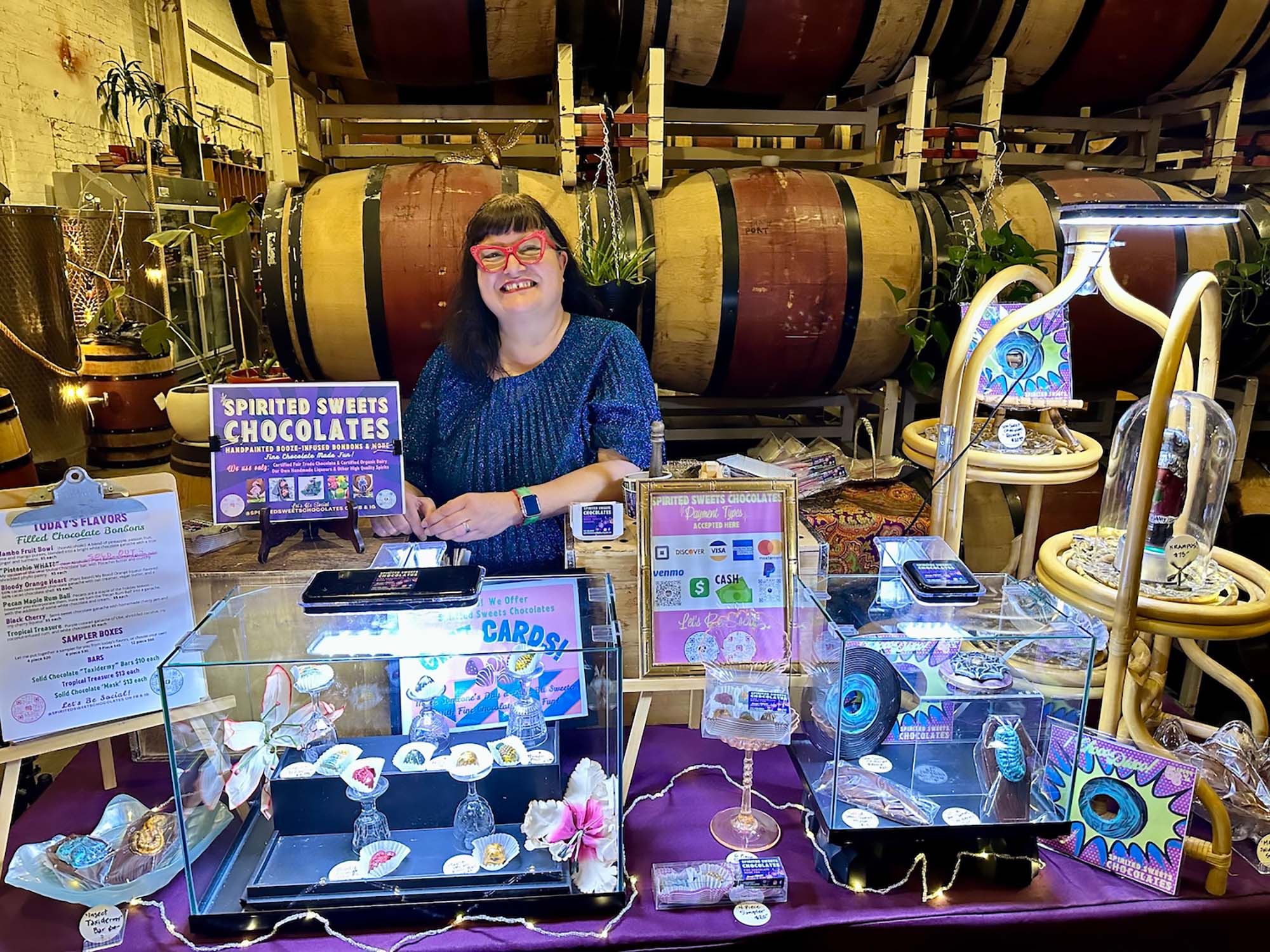 Vallejo’s chocolatier Sarah Cain makes fine chocolates fun