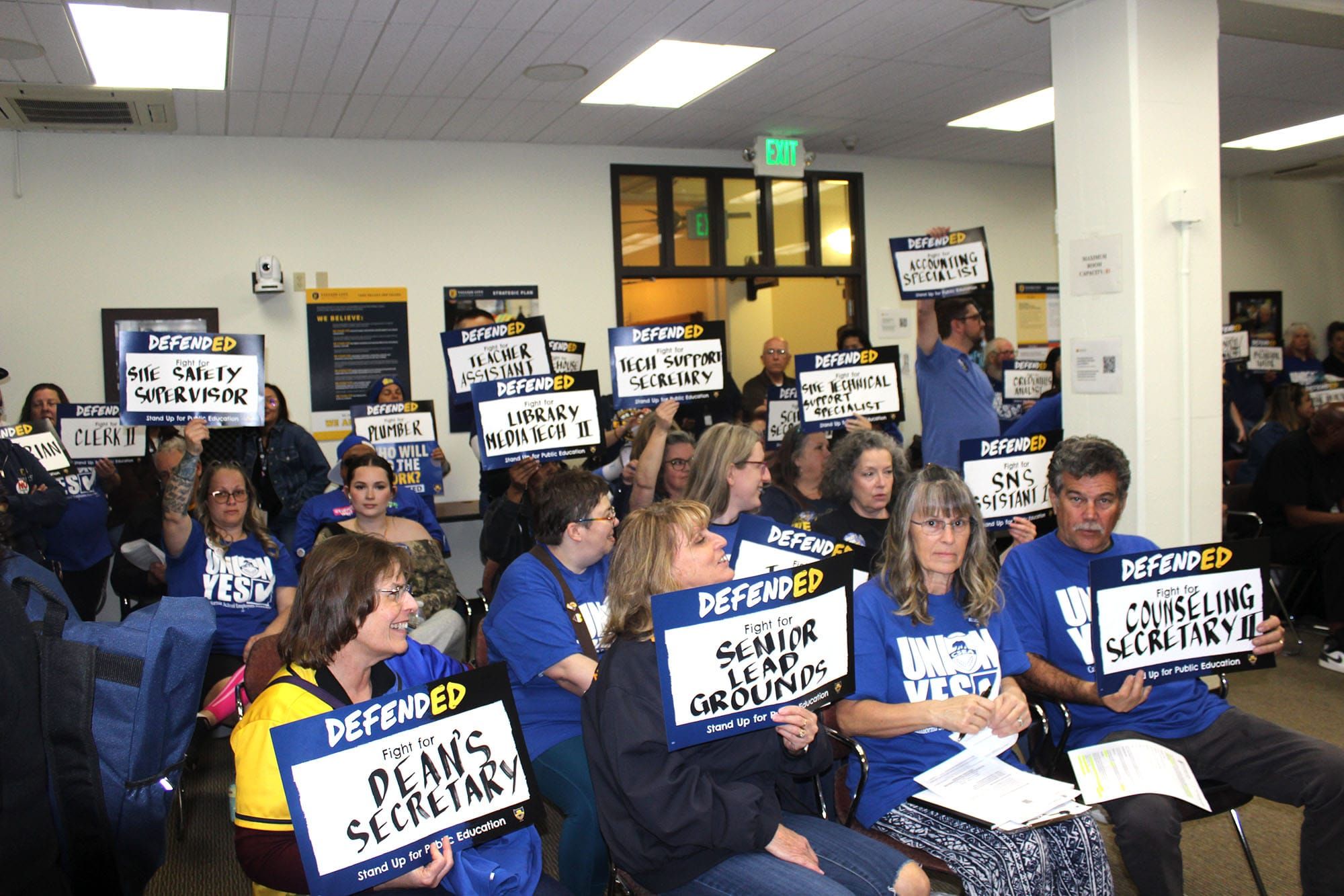 Vallejo’s school district and its biggest union trade accusations of not bargaining