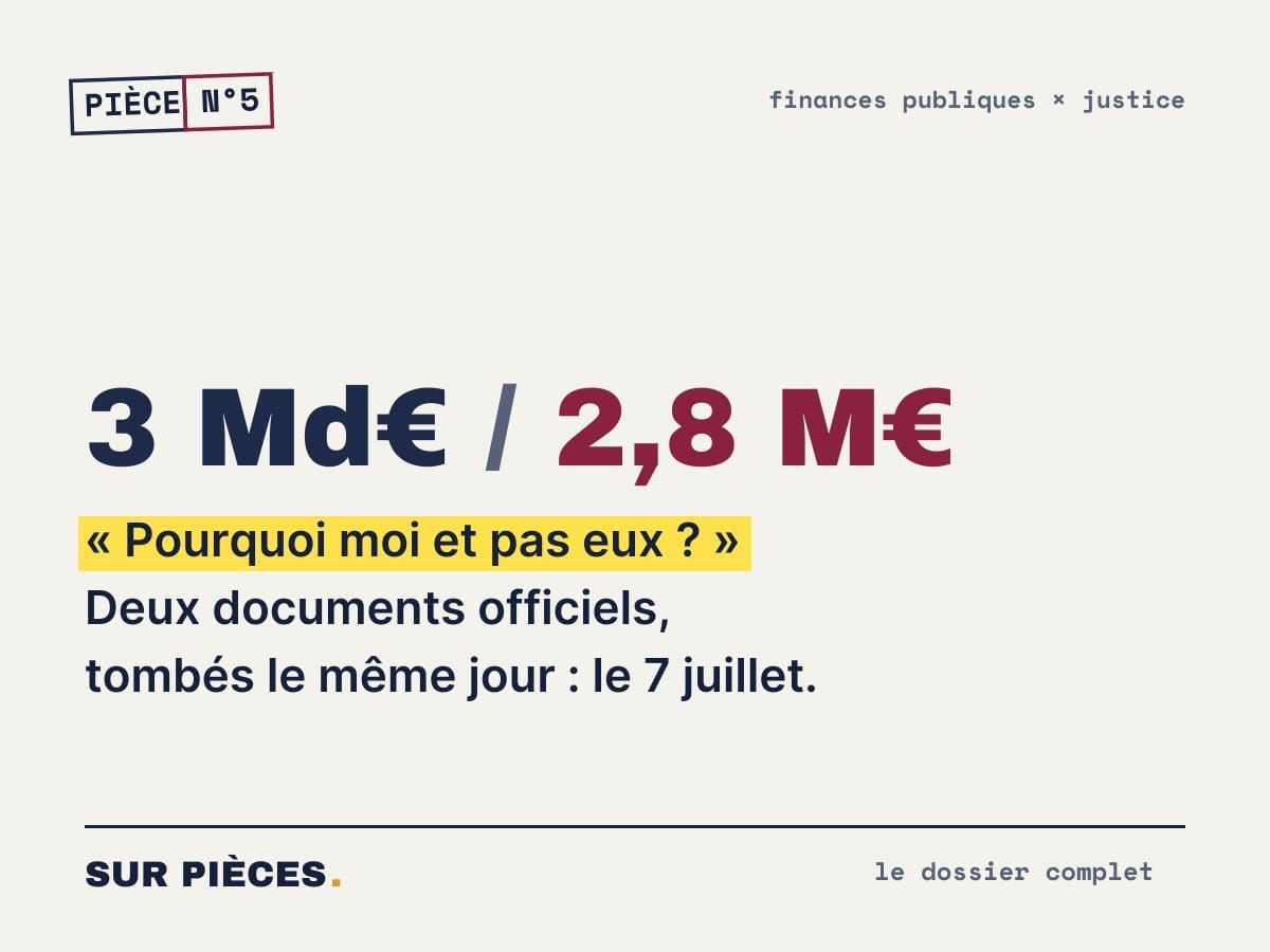 « Pourquoi moi et pas eux ? » On a lu les deux documents du 7 juillet