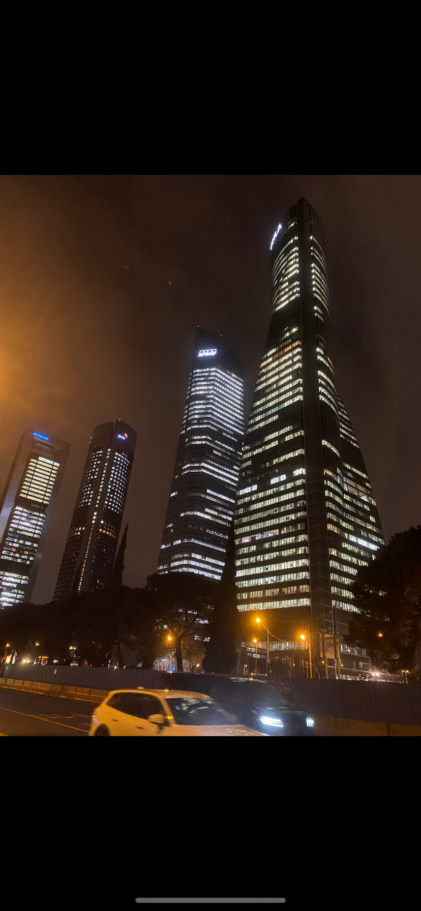 Madrid financial district