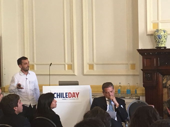 Agustin presentando Fintual