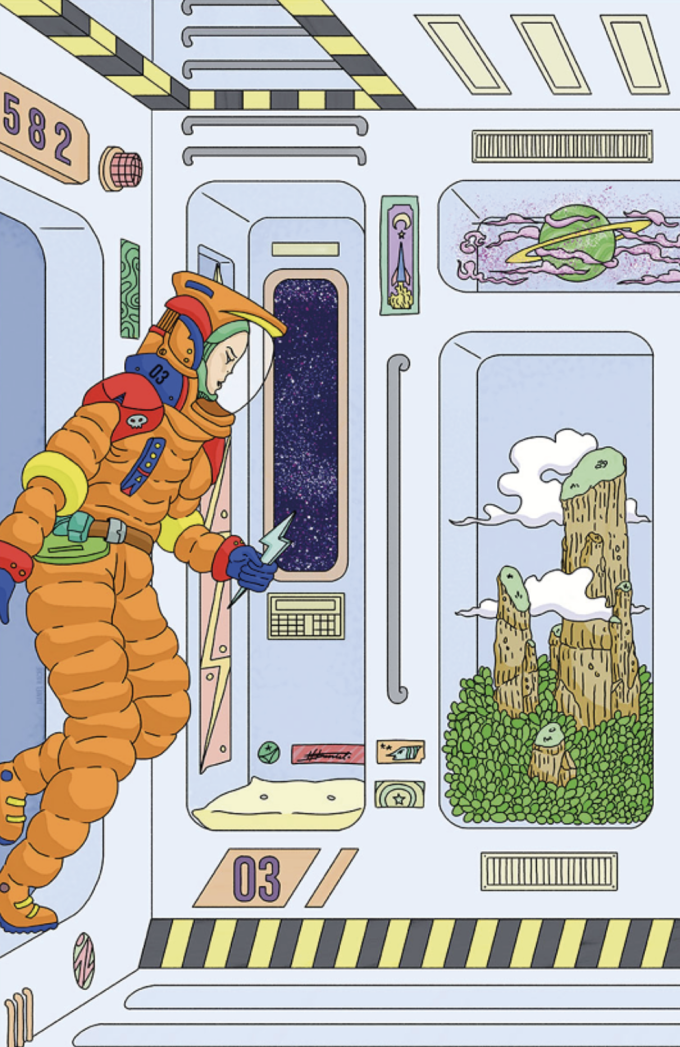 Ilustración de Daniel Hache, México