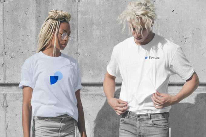 Poleras con el logo de Fintual