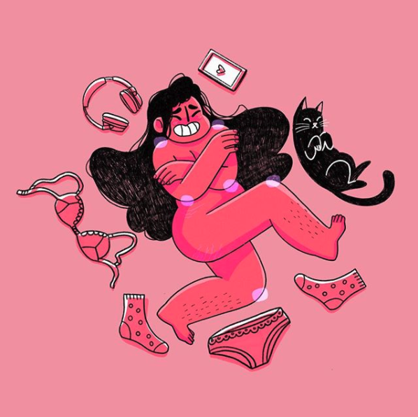 Ilustración de Michi González, Guatemala