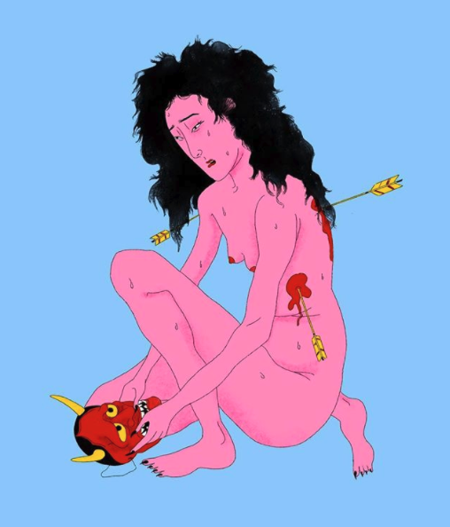 Ilustración de Pascale Gonczanski, Chile