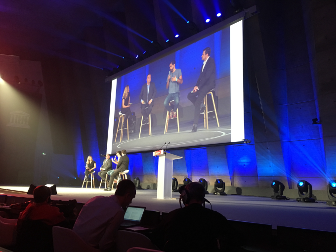 Pedro Pineda en la UNESCO