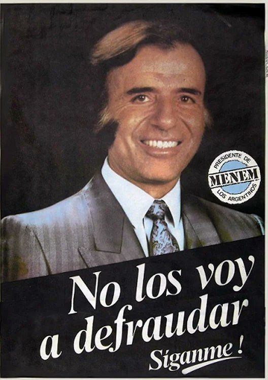 Carlos Menem y la inflación en Argentina
