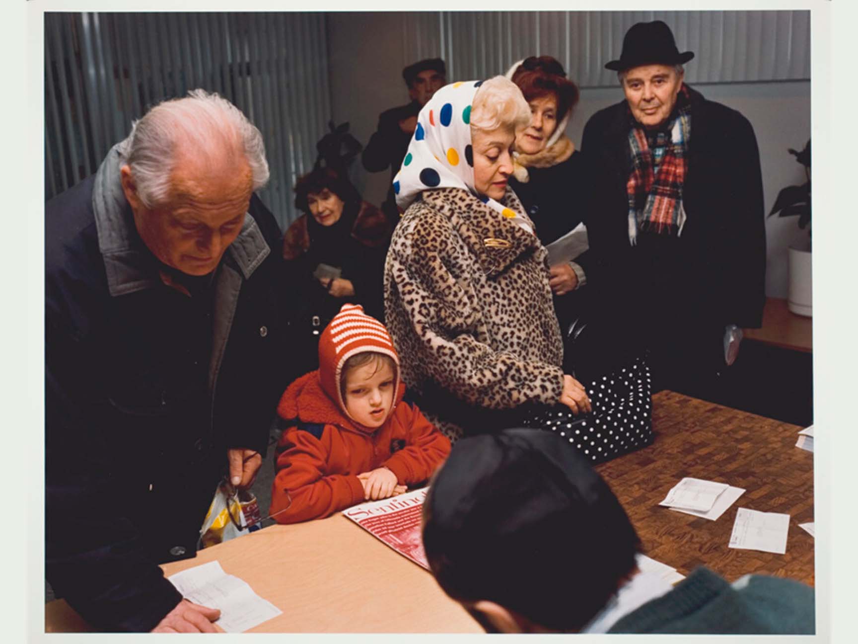 Social Services, Russian Immigrants 1993, Jay Wolke.