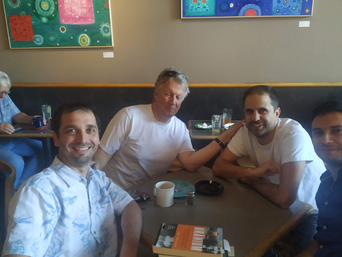 Agustín, Paul Graham, Pedro Pineda, Omar.