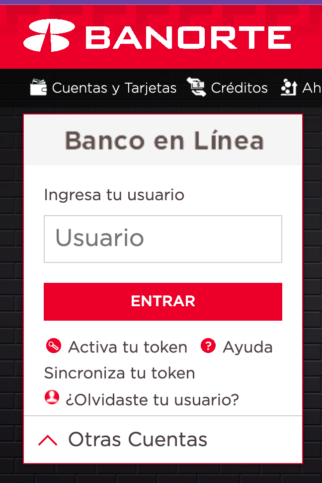 Entrar a Banco en Línea Banorte