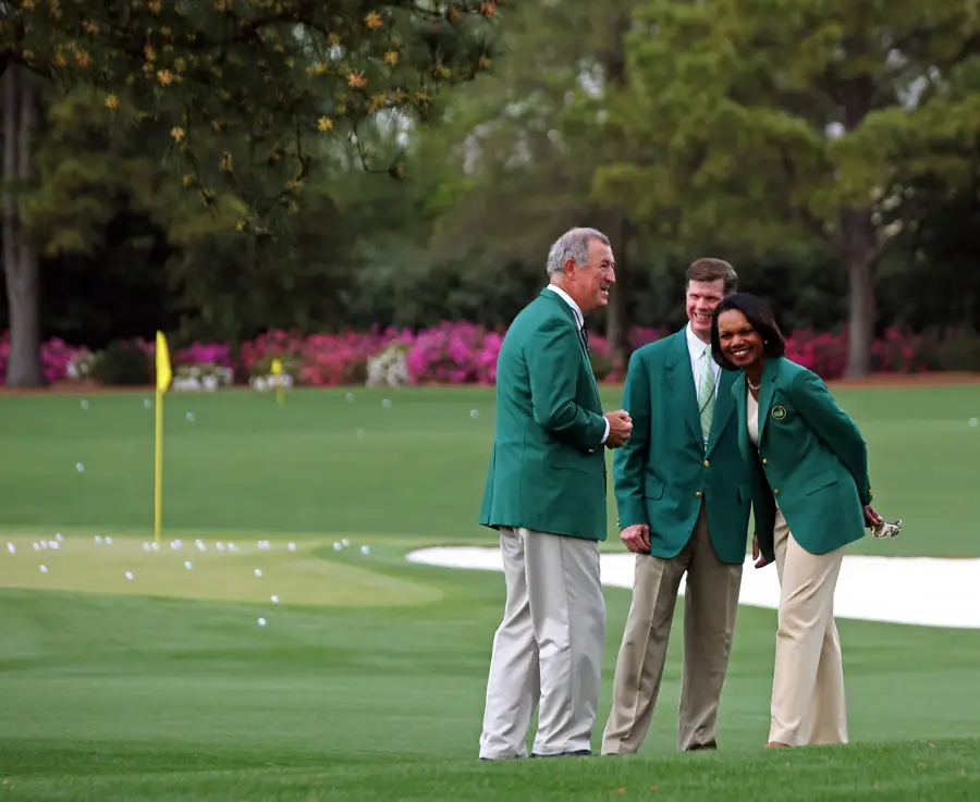 Condoleezza Rice en Club Augusta