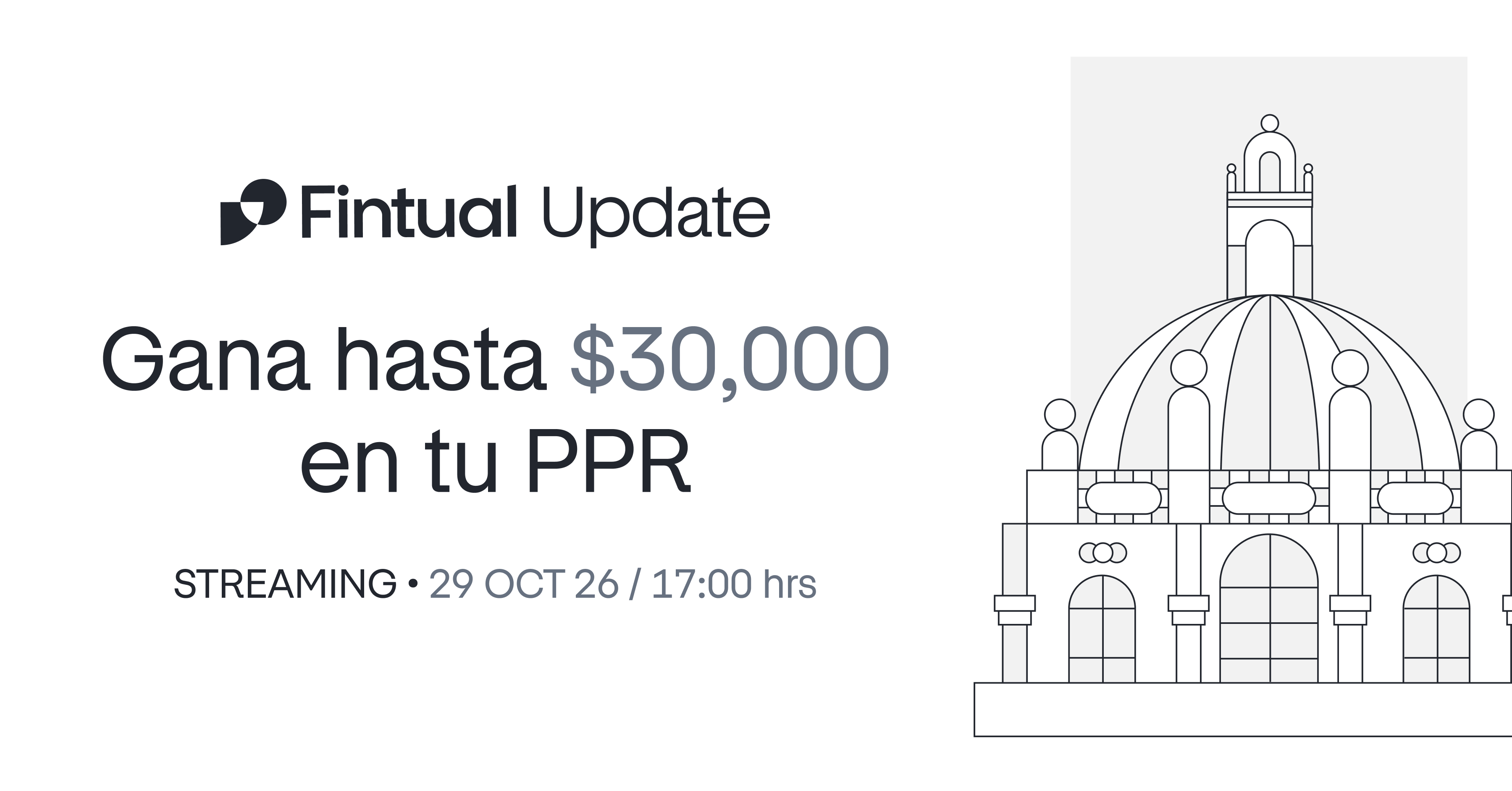 Gana $30,000 en tu PPR en nuestro Fintual Update