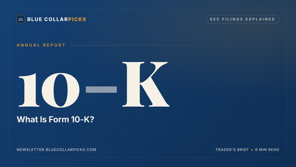 What Is Form 10-K?