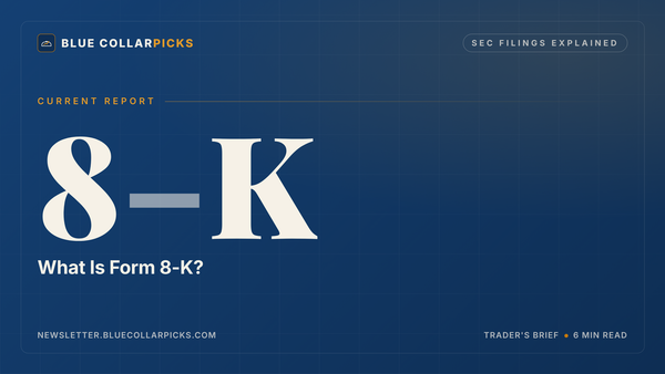 What Is Form 8-K?