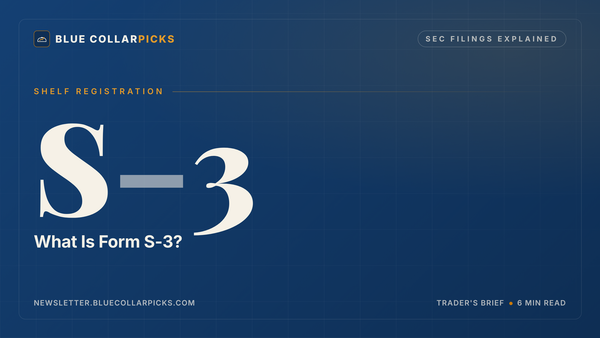 What Is Form S-3?