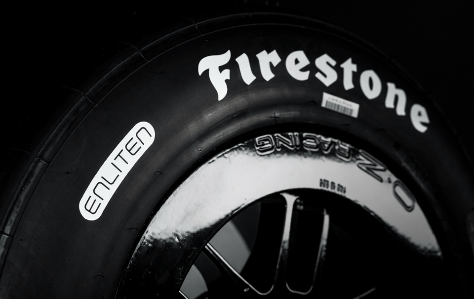 Firestone’s ENLITEN Tires Reach 65% Recycled Content for IndyCar