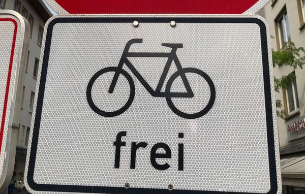 Vorfahrt für Fahrräder