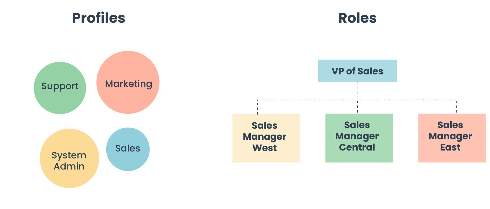 Structure of Profiles and Roles