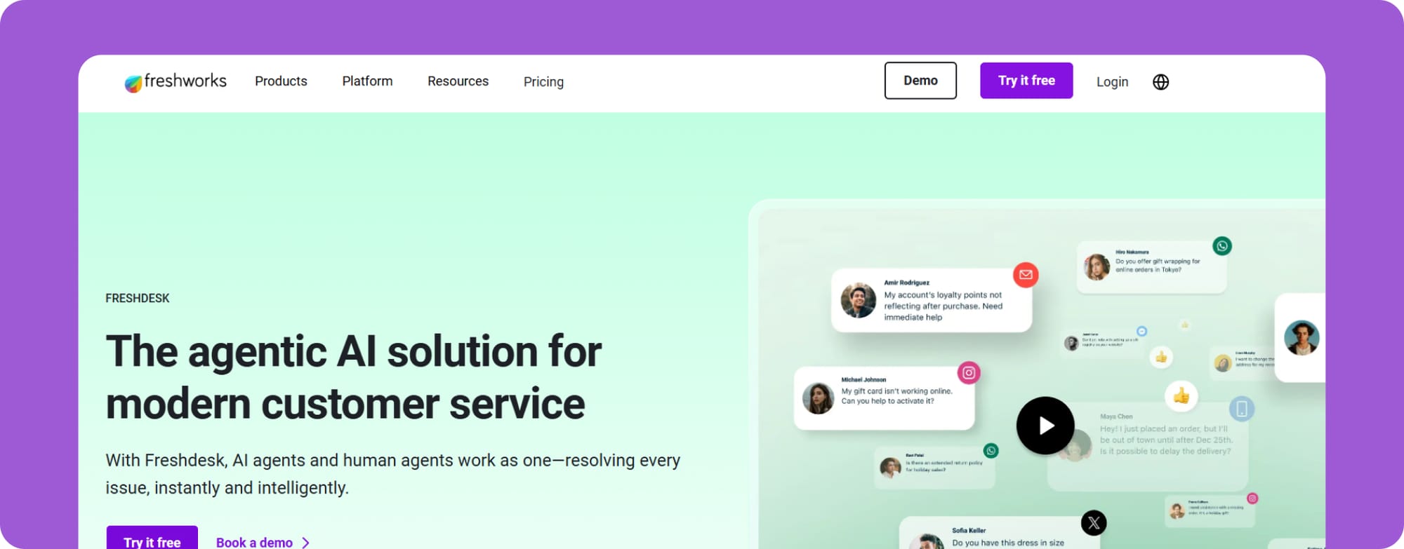 Freshdesk — Free helpdesk for growing teams