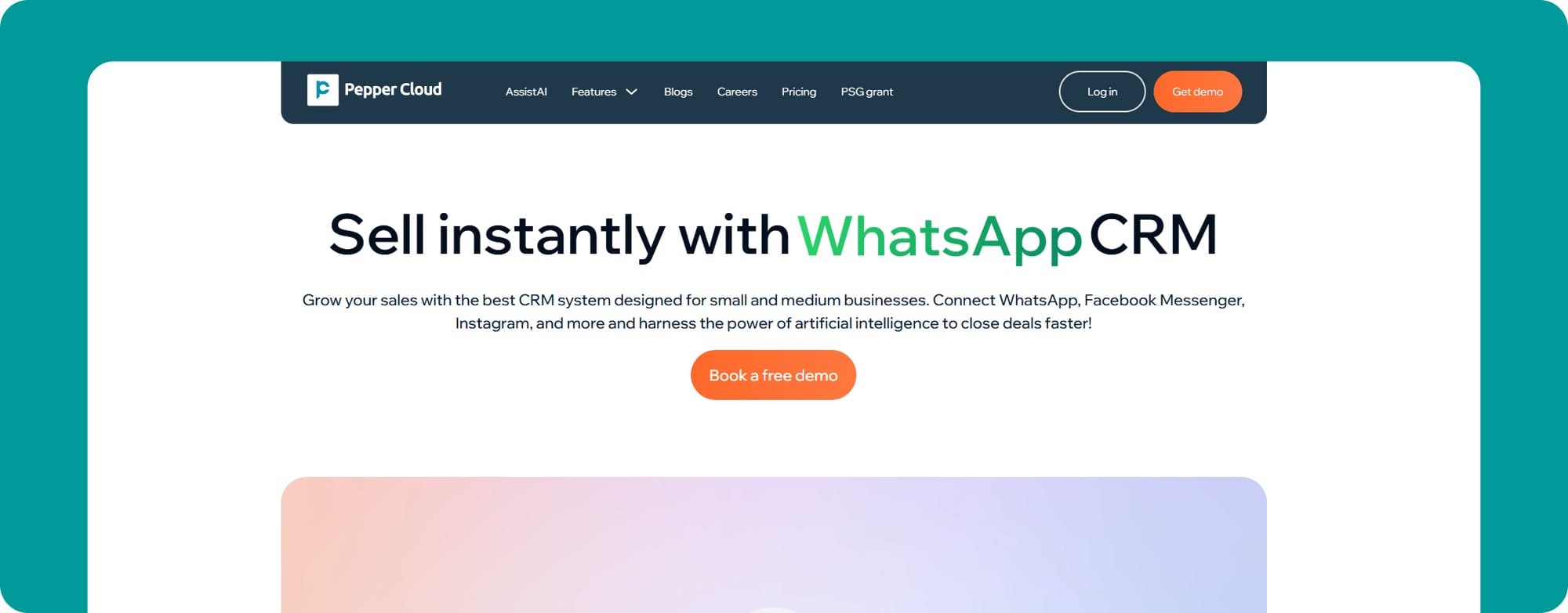 Pepper Cloud CRM — Unified CRM with advanced ticketing