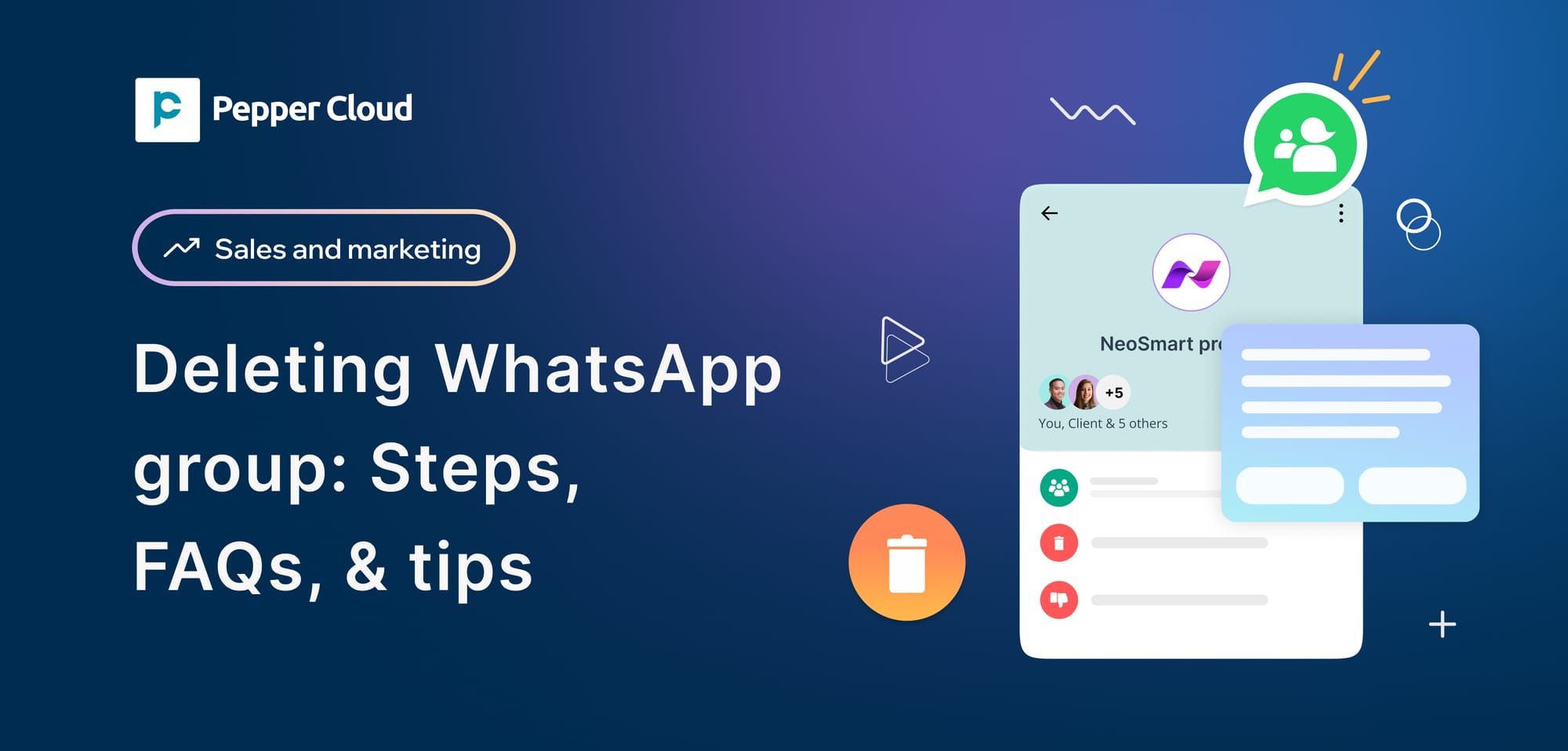 How to delete a WhatsApp group: A complete guide for businesses in 2026