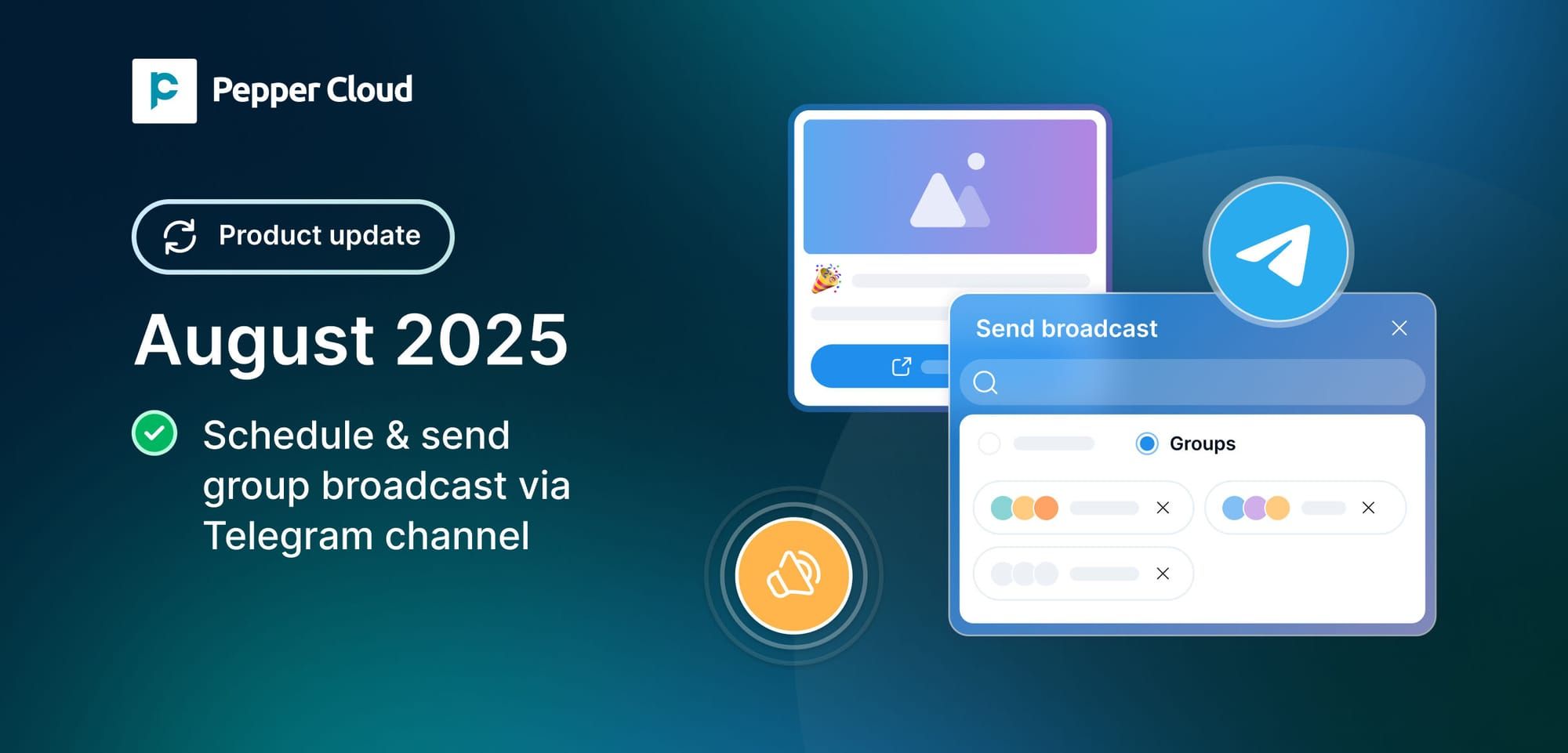 Introducing Telegram group broadcasts: Reach your audience more efficiently