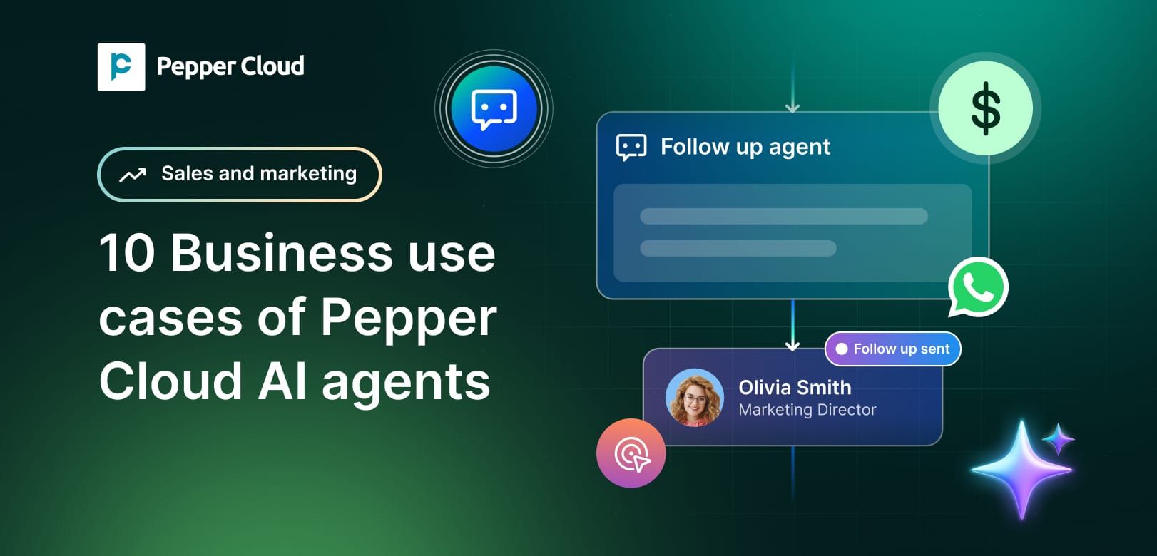 10 High-impact AI agent use cases you can deploy with Pepper Cloud