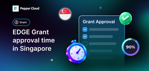 How long does EDGE Grant approval take in Singapore?