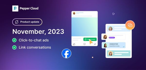 New features: Track click-to-chat ad leads and link conversations with records