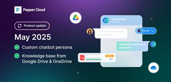 Custom chatbot persona and Google Drive and OneDrive integration within knowledge base