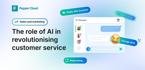 The role of AI in revolutionising customer service