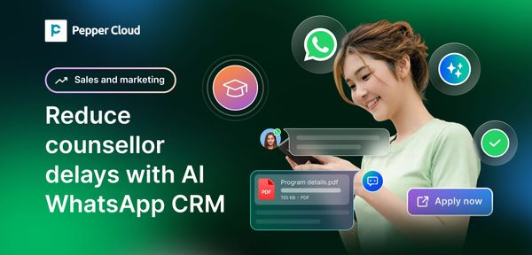 How institutes use AI WhatsApp CRM journeys to reduce counsellor delays