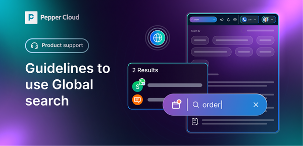Guidelines to use Global search