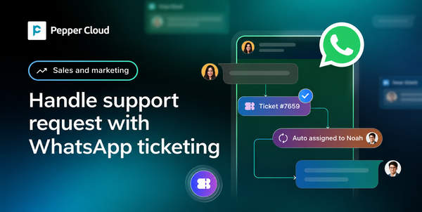How to track and handle support requests with a WhatsApp ticketing system: User guide