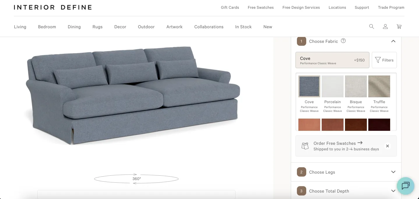 360-degree spin example