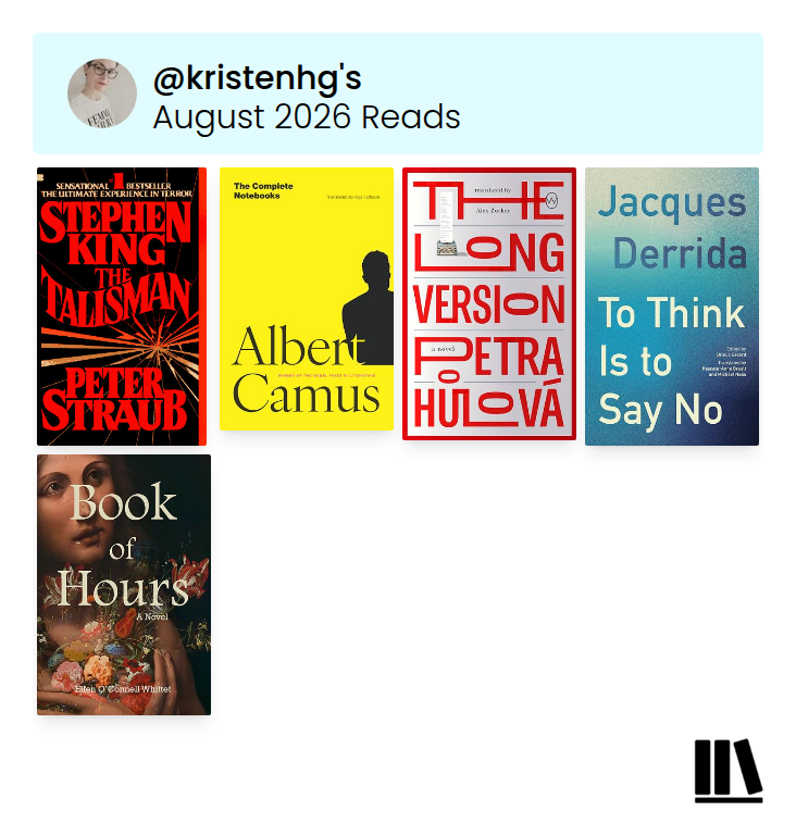 August 2026 Reading Roundup - and News! And a Milestone!