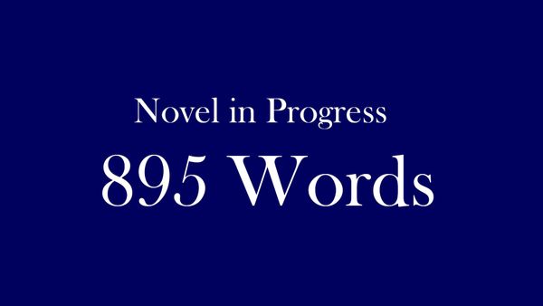 Today's Word Count: 895